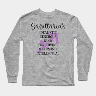 Sagittarius Sign Long Sleeve T-Shirt